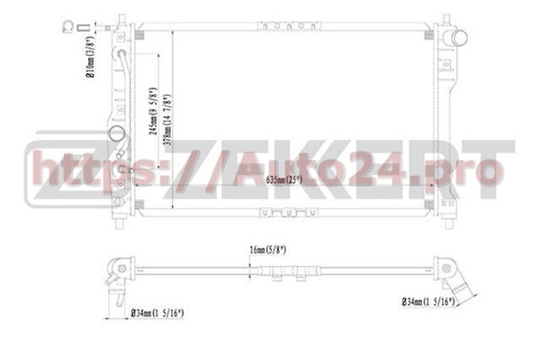 MK-1383 Zekkert для ZAZ 96182260