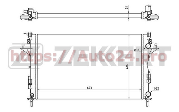 MK-1429 Zekkert для RENAULT 7711134656