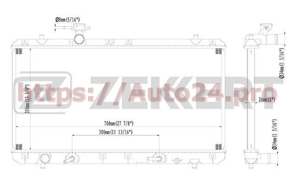 MK-1438 Zekkert для SUZUKI 1770054G10