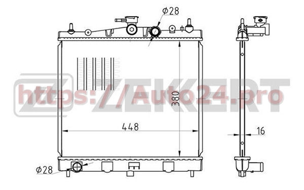 MK-1450 Zekkert для RENAULT 21410BH40B
