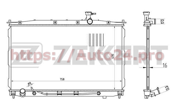 MK-1477 Zekkert для HYUNDAI 253100W200