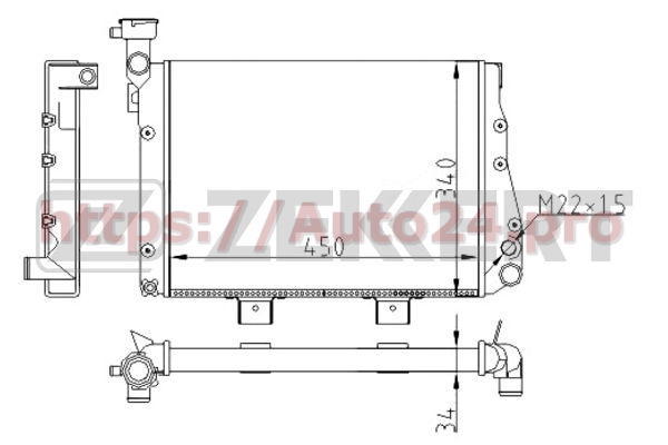 MK-1502 Zekkert для LADA 21070130101250