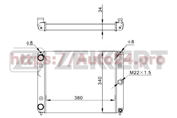 MK-1509 Zekkert для ZAZ 11021301012