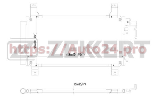 MK-3043 Zekkert для MAZDA GJ6A61480B