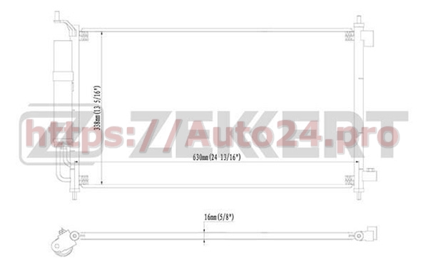 MK-3056 Zekkert для NISSAN 92100AX800