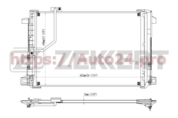 MK-3076 Zekkert для MERCEDES-BENZ 2045000654