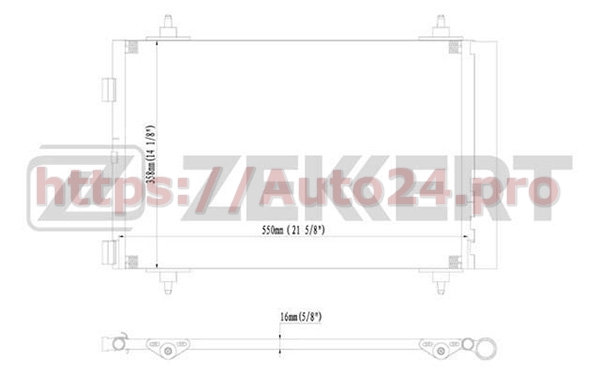 MK-3093 Zekkert для CITRO?NPEUGEOT 9650545980