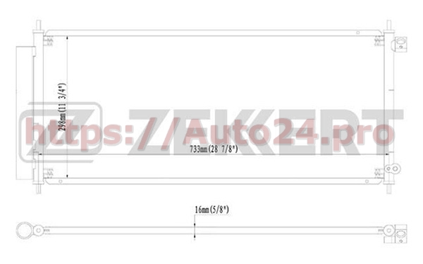 MK-3134 Zekkert для HONDA 80110SAA013