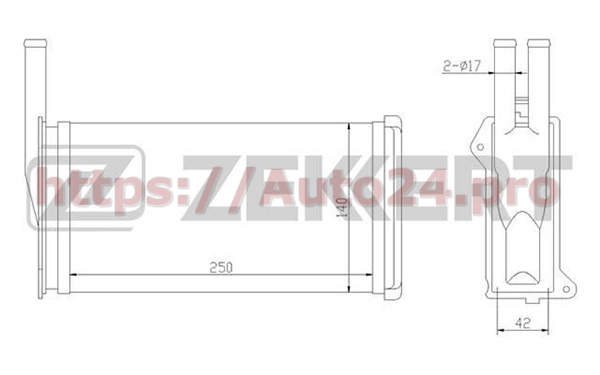 MK-5002 Zekkert для FORD 85GG18B539CC