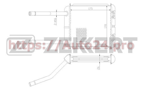 MK-5003 Zekkert для OPEL 90399229