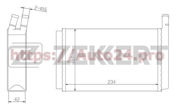 MK-5007 Zekkert для PORSCHE 811819031