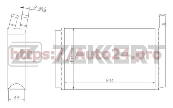 MK-5007 Zekkert для VAG 823819121