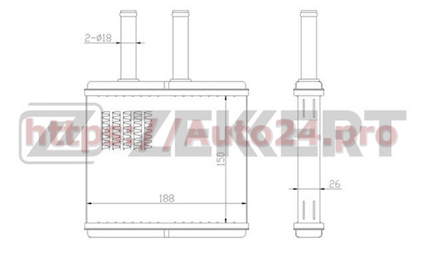 MK-5012 Zekkert для PONTIAC 96539642