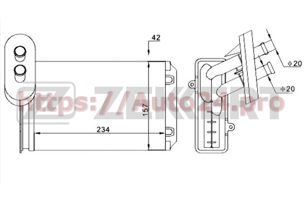 MK-5014 Zekkert для VAG 357820031