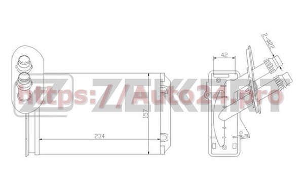 MK-5035 Zekkert для VAG 1J1819031A
