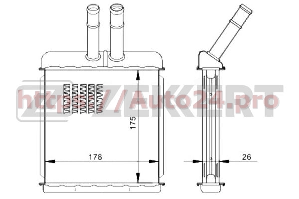 MK-5038 Zekkert для ZAZ P96190674