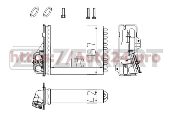 MK-5040 Zekkert для LADA 6001547484