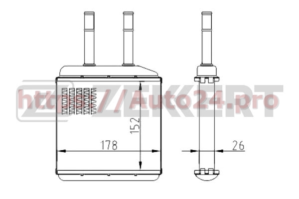 MK-5041 Zekkert для GMC P96314858