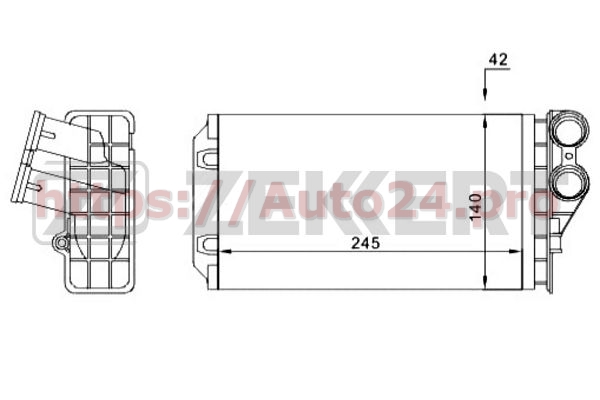 MK-5044 Zekkert для CITRO?NPEUGEOT 6448N5