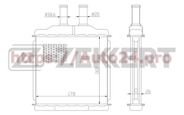 MK-5045 Zekkert для DAEWOO P96554446