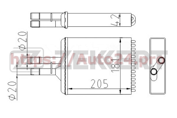 MK-5077 Zekkert для VAUXHALL 90586299