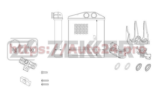 MK-5096 Zekkert для VAUXHALL 9196140