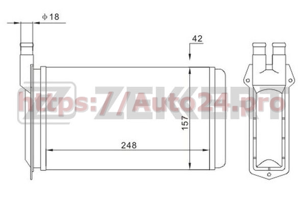 MK-5108 Zekkert для LADA 808101060