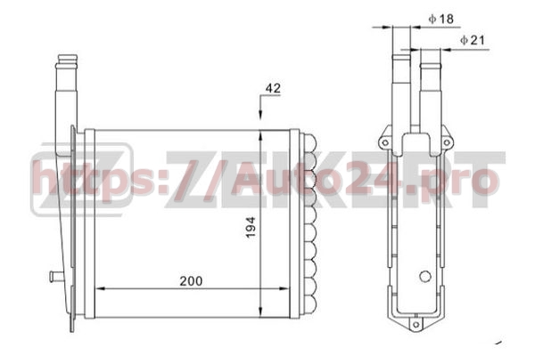 MK-5110 Zekkert для LADA 21118101060