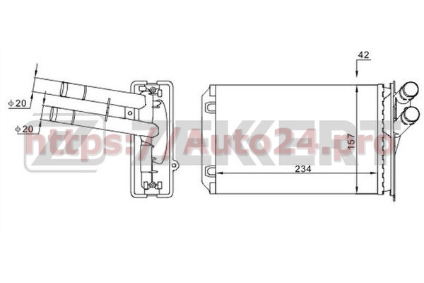 MK-5113 Zekkert для VAG 8D2819031A