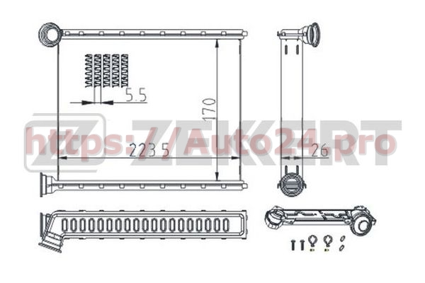 MK-5114 Zekkert для CITRO?NPEUGEOT 6448S4