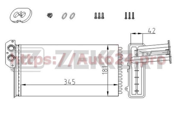 MK-5116 Zekkert для MERCEDES-BENZ 0028358901