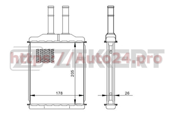 MK-5117 Zekkert для DAEWOO P96327370