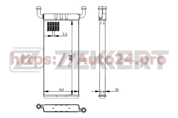MK-5118 Zekkert для DODGE A0038358901