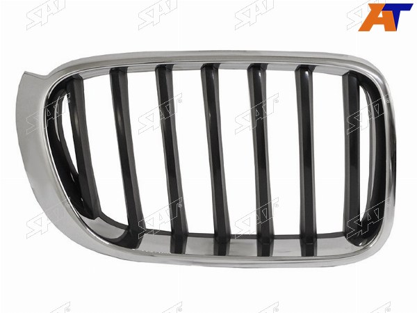Решетка радиатора BMW X3 F25 14-17 RH черная с хромом