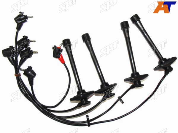 Провода высоковольтные TOYOTA CORONACARINA ST190 94-96  4S-FE (квадрат. резин.)