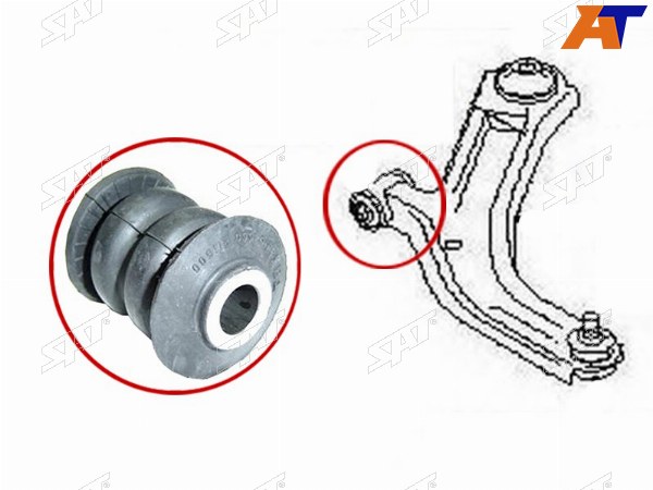 Сайлентблок FR переднего рычага NISSAN WINGROADEXPERTSYLPHYNOTETIIDACUBEMICRAMARCH 02-
