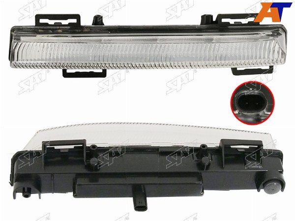 Габарит (ходовые огни) MERCEDES W204 11-15 W212 09-13 LH