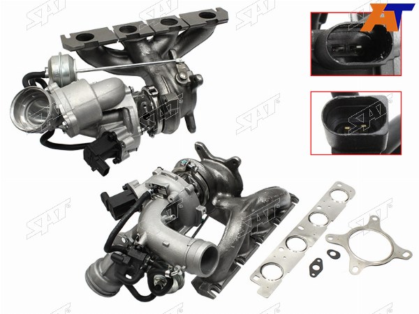 Турбина AUDI A3Q3SKODA YETIOCTAVIAVW CADDYTIGUANPASSAT 1,82,0 TFSI 04-18