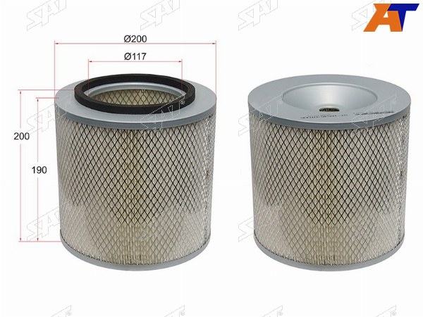 Фильтр воздушный NISSAN ATLAS KA20 99-07CONDOR 91-07ISUZU ELF 100 TD25TD27QD32 95-