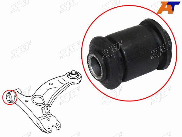Сайлентблок переднего рычга передний TOYOTA OPA 00-04PRIUS 97-03VISTA ARDEO 98-03