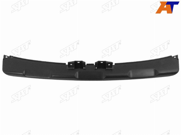 Накладка бампера RENAULT SANDERO STEPWAY 14-18 черная