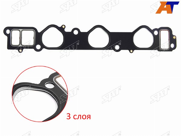 Прокладка впускного коллектора TOYOTA LAND CRUISER PRADO 5VZ-FE 95-