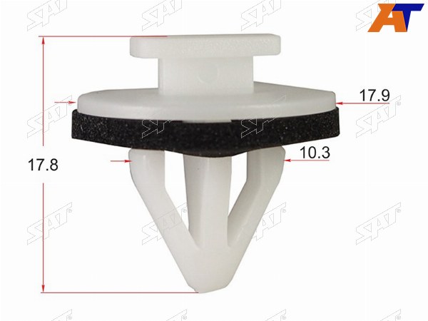 Клипса молдинга TOYOTALEXUS (1 шт.)