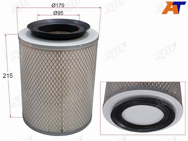 Фильтр воздушный MITSUBISHI FUSO CANTER FE5FE6 94-03 4M404D334G634D35 94-