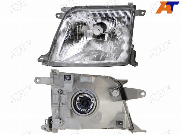 Фара TOYOTA LAND CRUISER PRADO 00-02 LH хрусталь