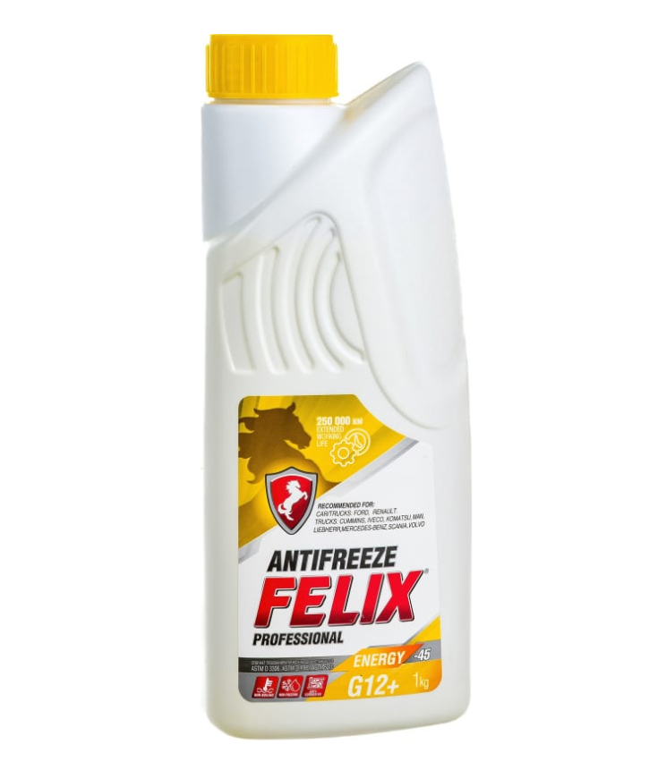 Антифриз Felix (желтый) G12+ 1кг 430206026