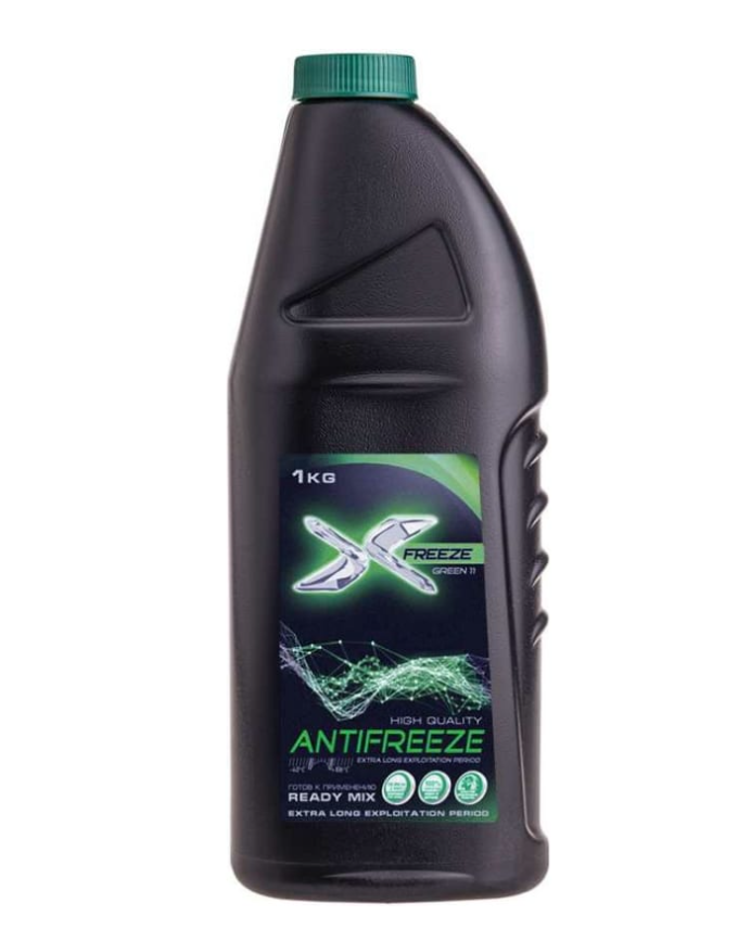 Антифриз X-Freeze Green (зеленый) G11 1кг 430206069