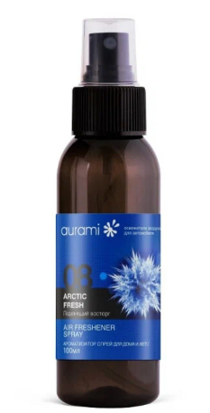 AURAMI SPR08 Ароматизатор Спрей Леденящий восторг 100 мл