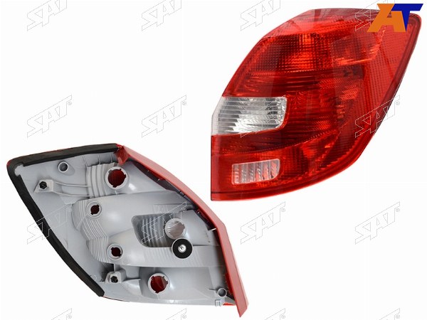 Фонарь задний SKODA FABIA 07-13 RH