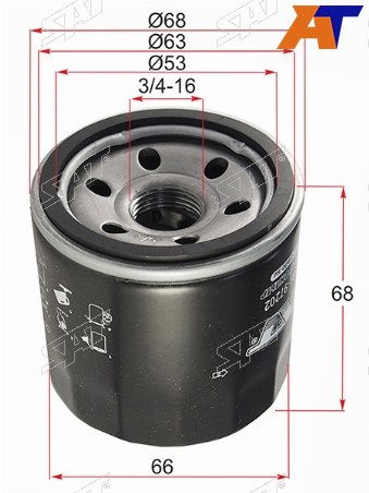 Фильтр масляный TOYOTA CAMI HCEJK3VEK3VTDUET EJDEEJVEK3VESPARKYDAIHATSU TERIOS K3VE